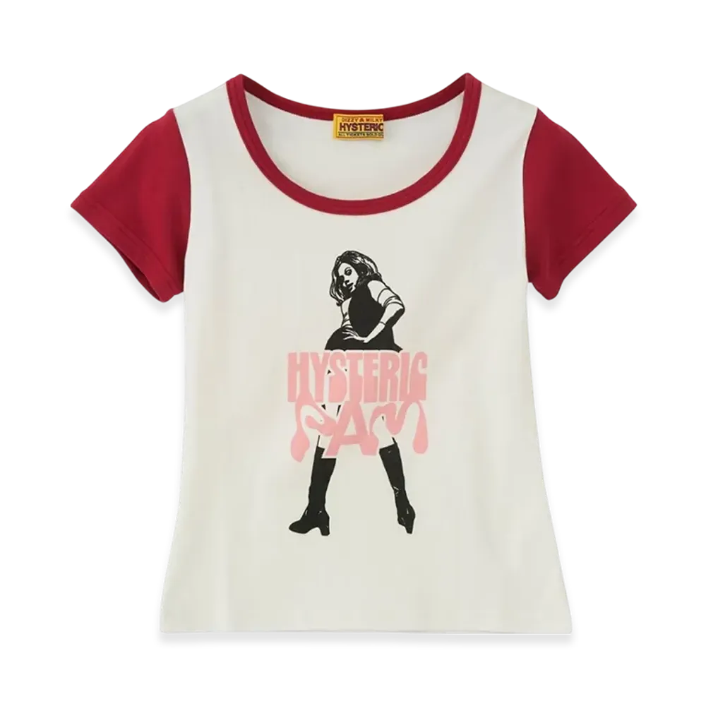HYSTERIC GLAMOUR x P.A.M Vixen Girl Chibi T-Shirt "Pink"