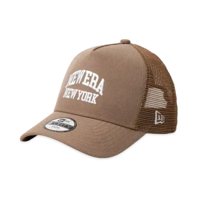 NEW ERA Kids Youth 9Forty A-Frame Tracker College Logo "British Khaki"