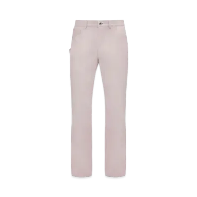 JW ANDERSON 5-Pocket Workwear Chino Trousers "Pink"