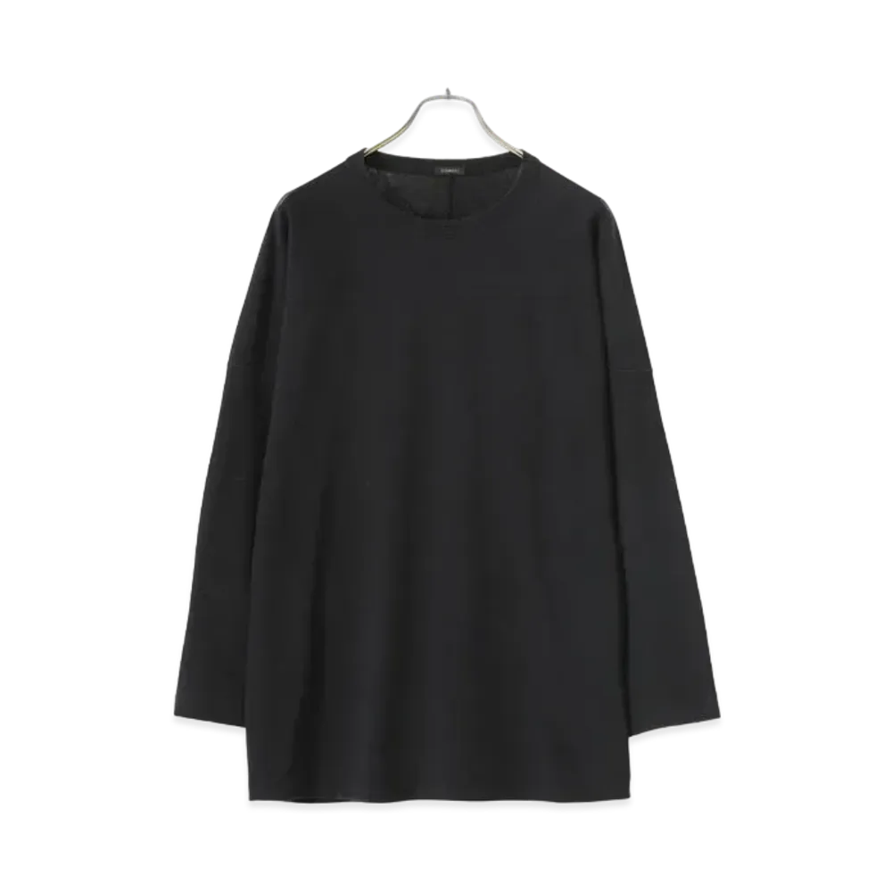 COMOLI Football T-shirt "Fade Black"