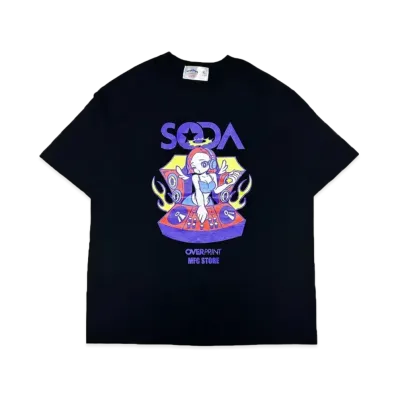 MFC STORE x over print x DJ SODA Ver. 3Saki S/S Tee "Black/Purple"