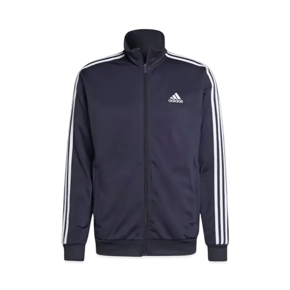 adidas Basic Three Stripes Tricot Tracksuit (Jersey) "Legend Ink/White"