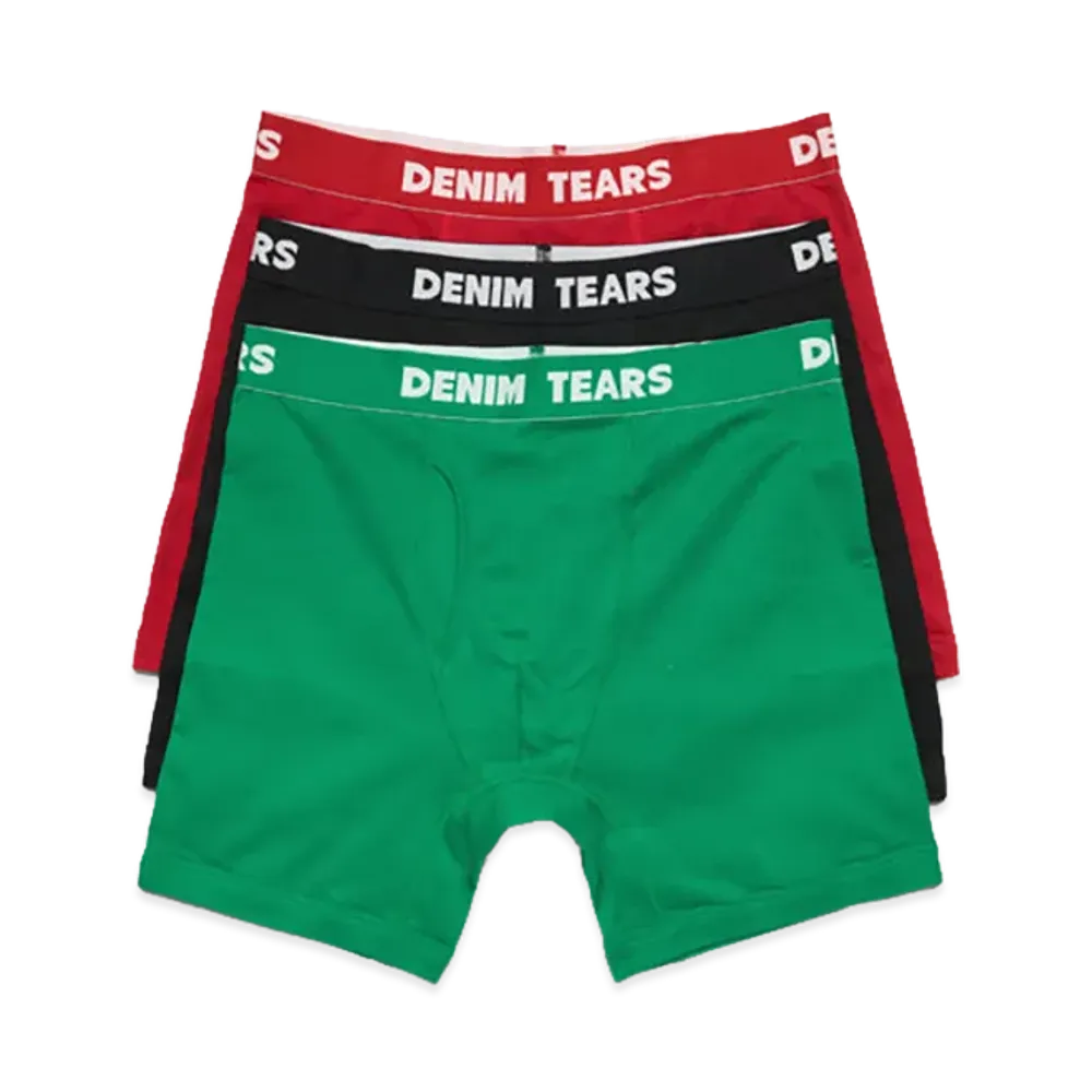 DENIM TEARS RGB Boxer Brief 3-Pack "Multi"
