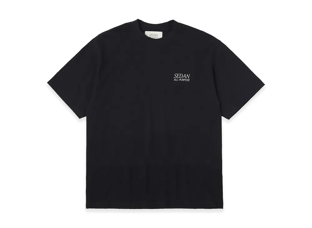 SEDAN ALL-PURPOSE Heavy Weight S/S Tee "Black"