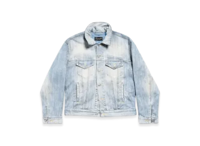 BALENCIAGA Standing Color Jacket "Light Blue"