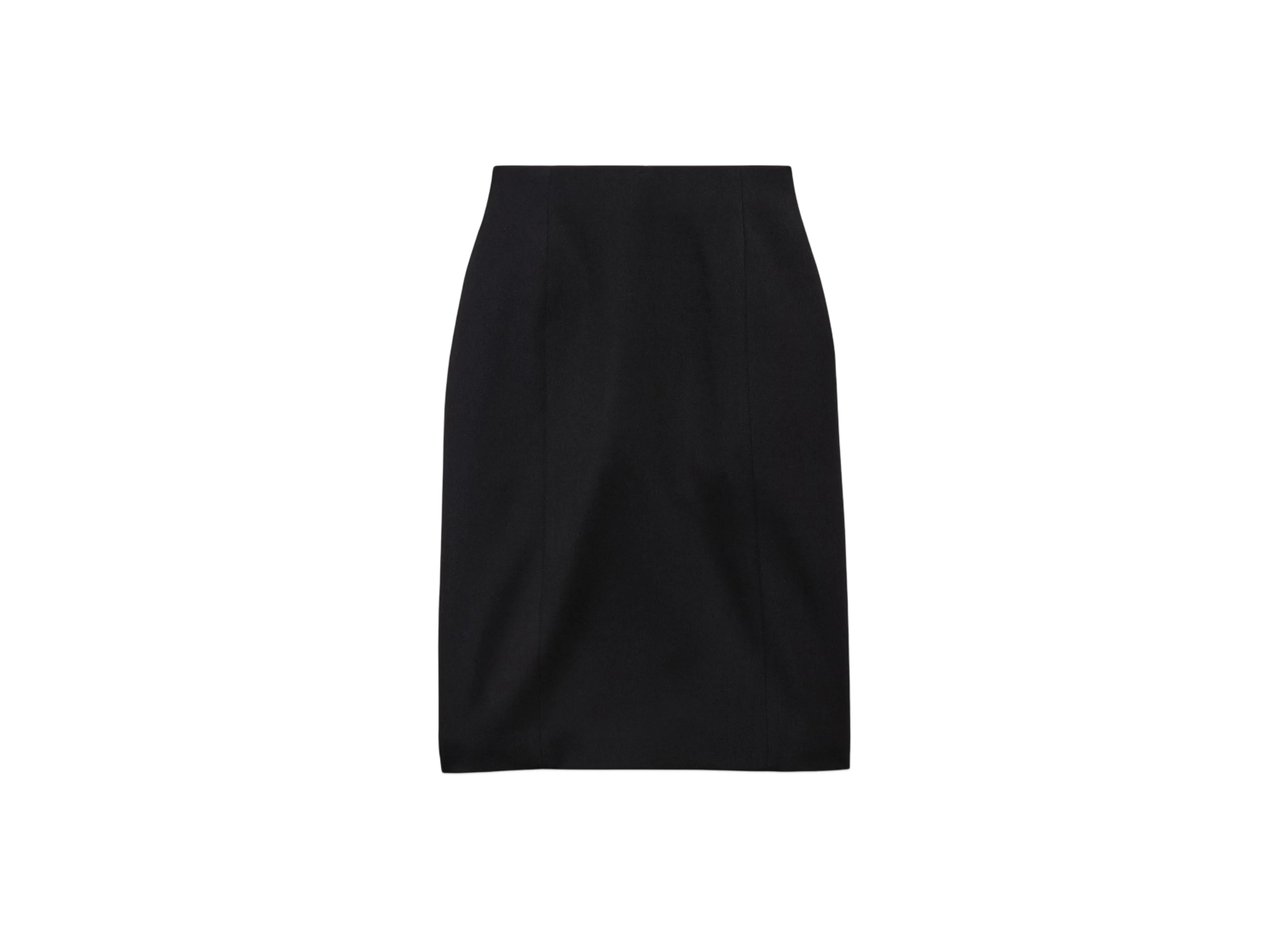 BALENCIAGA Women's Hourglass Midi Skirt "Black"