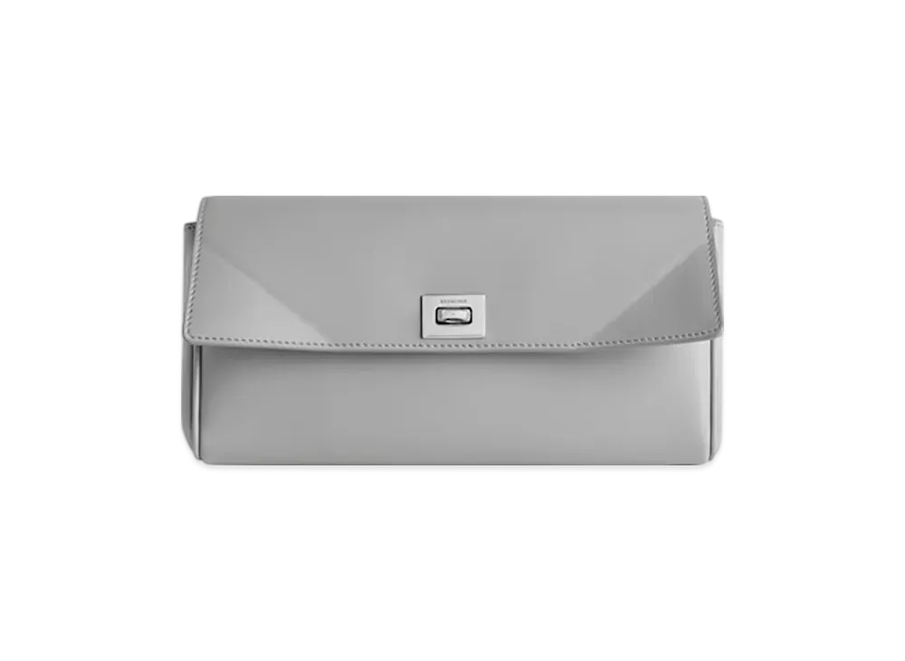 BALENCIAGA Rodeo Continental Wallet "Cloud Gray"