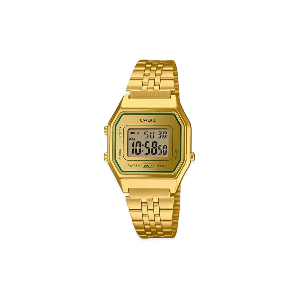 CASIO CLASSIC "Gold/Green" LA680WEGV-9AJF