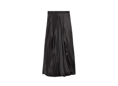 BALENCIAGA Women's Asymmetric Skirt "Black"