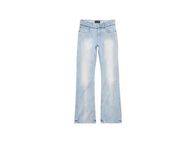 BALENCIAGA Women's Low Waist Pants "Light Blue"