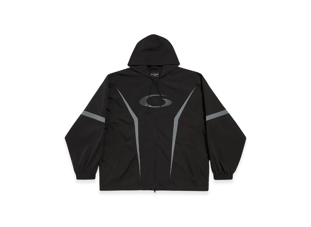 BALENCIAGA Loop Sports Icon Large Tracksuit Jacket "Black"