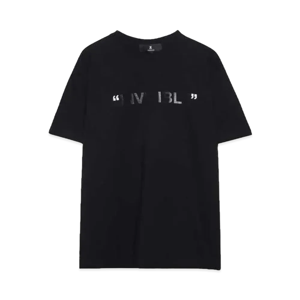 ANREALAGE INVISIBLE LOGO T-SHIRT "BLACK"