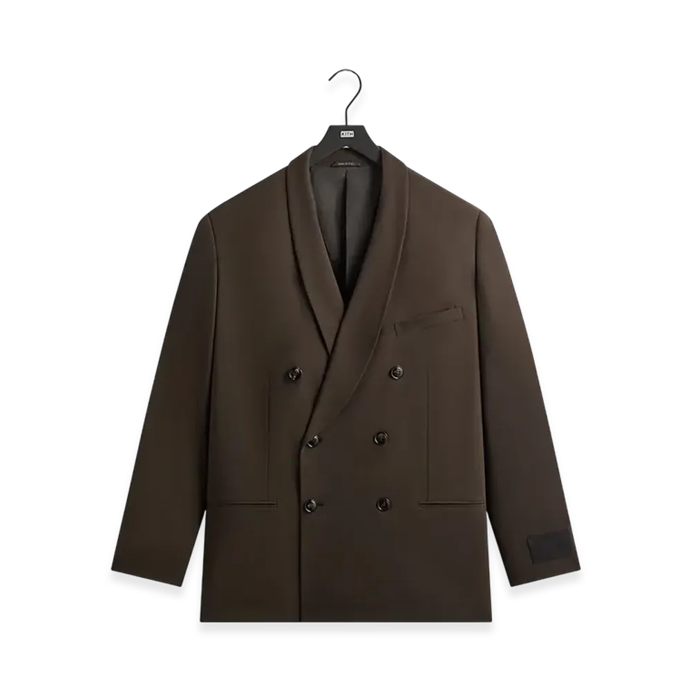 Kith &Kin x Giorgio Armani The Artist Virgin Wool Double-Breasted Jacket "Kindling"
