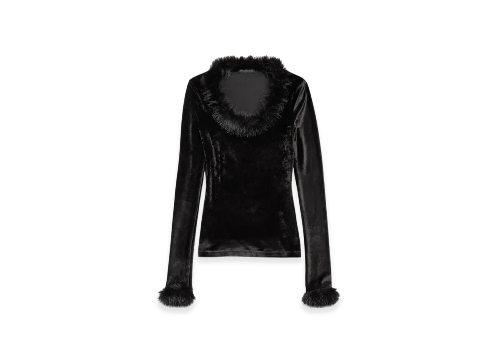 BALENCIAGA Stretch Top "Black"