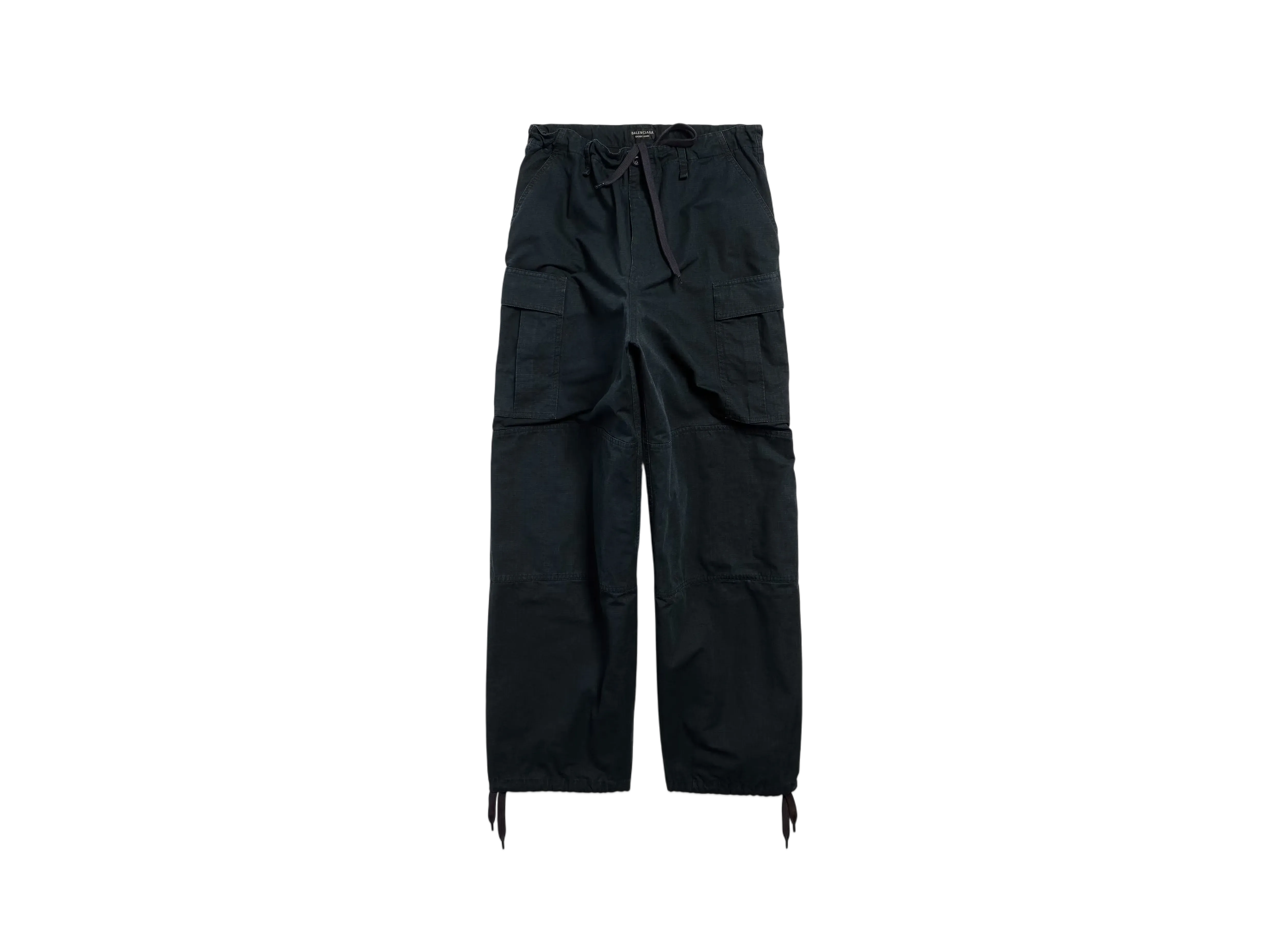 BALENCIAGA Men's Large Cargo Pants "Ink"