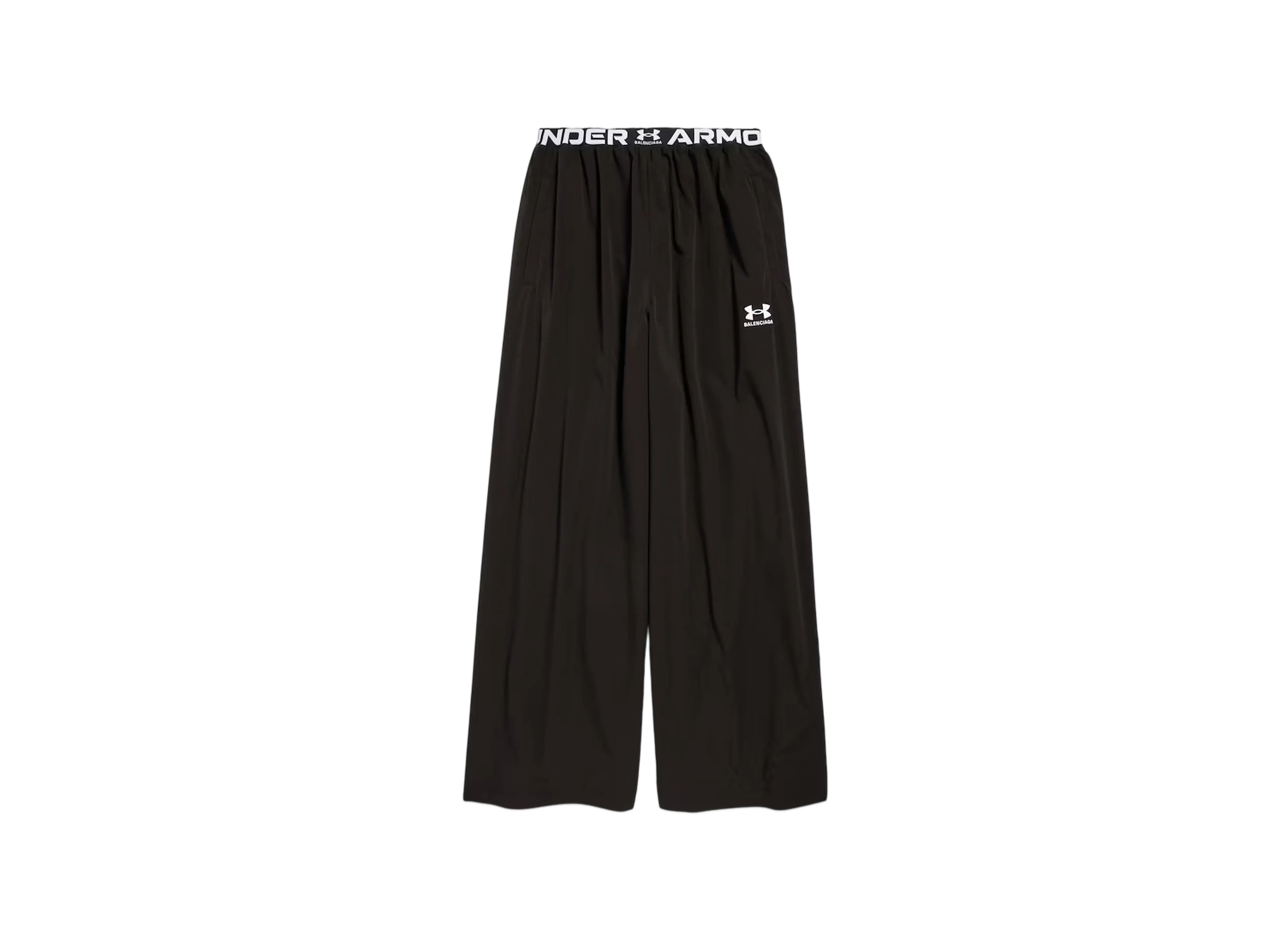 BALENCIAGA x Under Armour Men's Reversible Layered Tracksuit Pants "Black"
