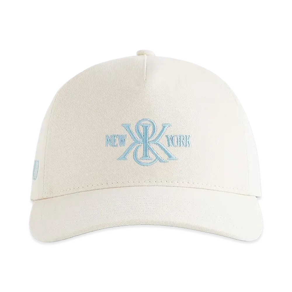 Kith K&K New York Twill Bay Low Pinch Crown Snapback "Muslin"
