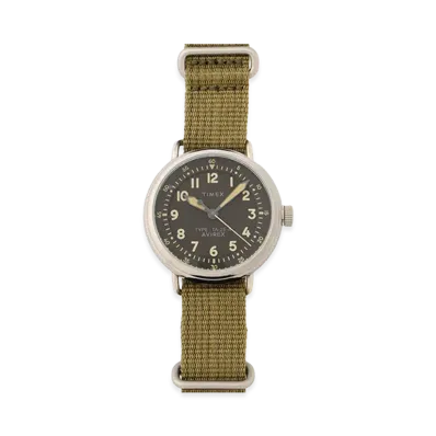 AVIREX x TIMEX "MIDGET" 50th Limited Edition Watch "Olive"