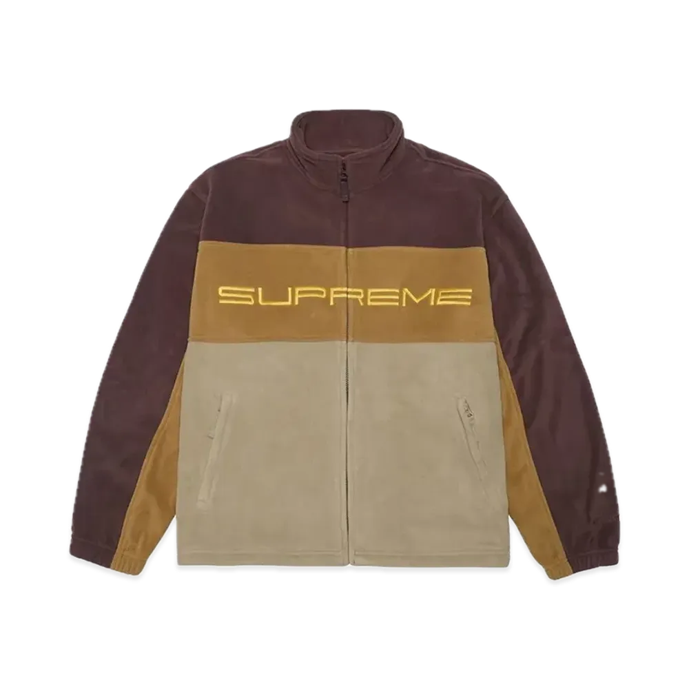 Supreme Polartec Zip Jacket "Brown"