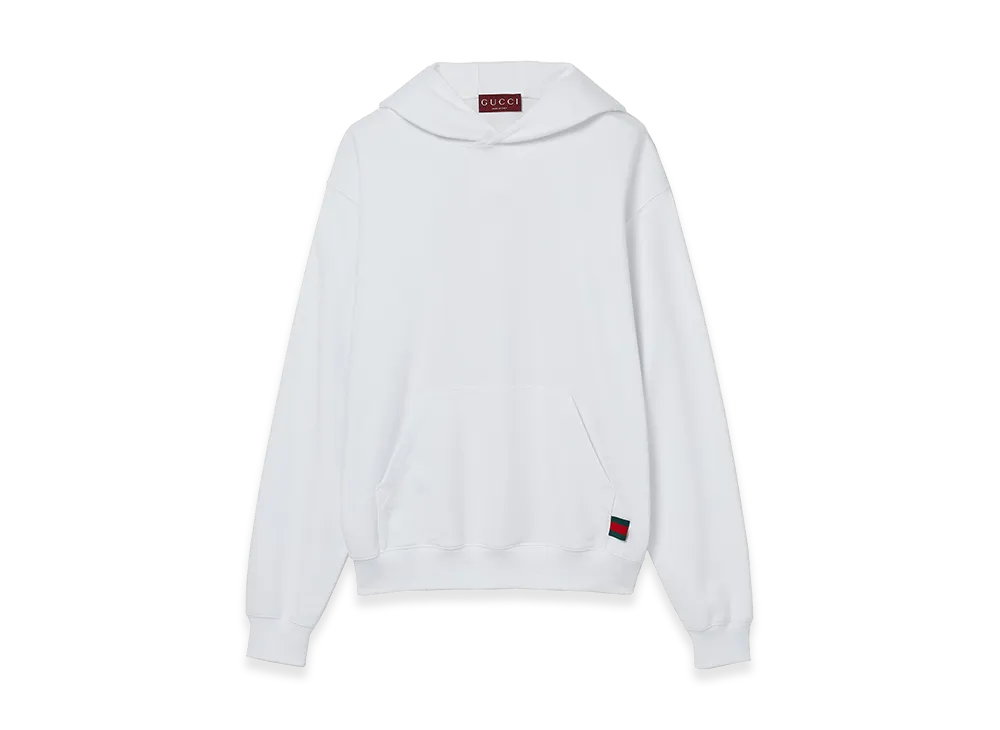 GUCCI Nastro Web Hoodie "White"