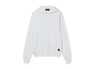 GUCCI Nastro Web Hoodie "White"