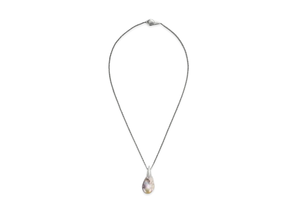 Bottega Veneta Pearl Pendant "NaturalPink"