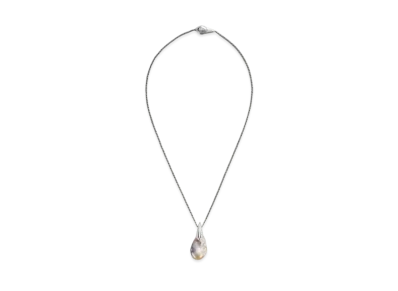 Bottega Veneta Pearl Pendant "NaturalPink"