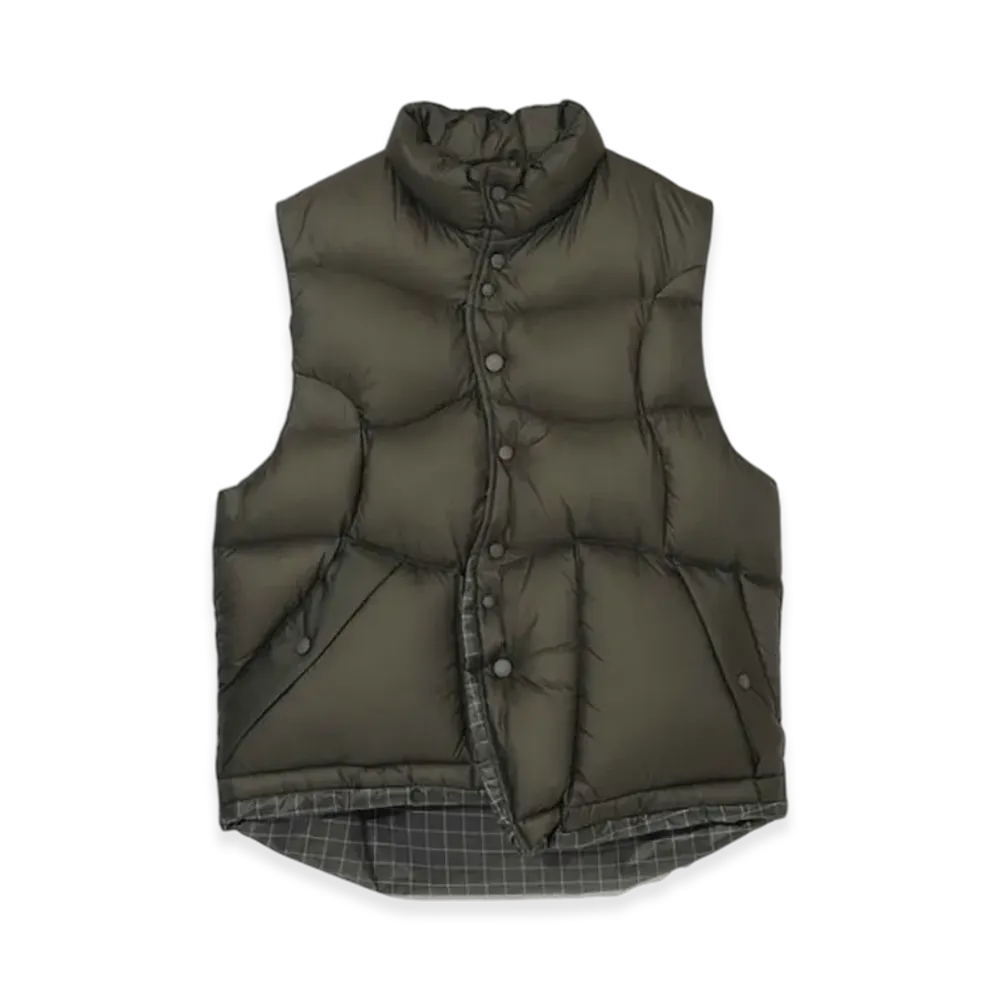 UNDERCOVER Nylon Down Vest "Khaki Green"