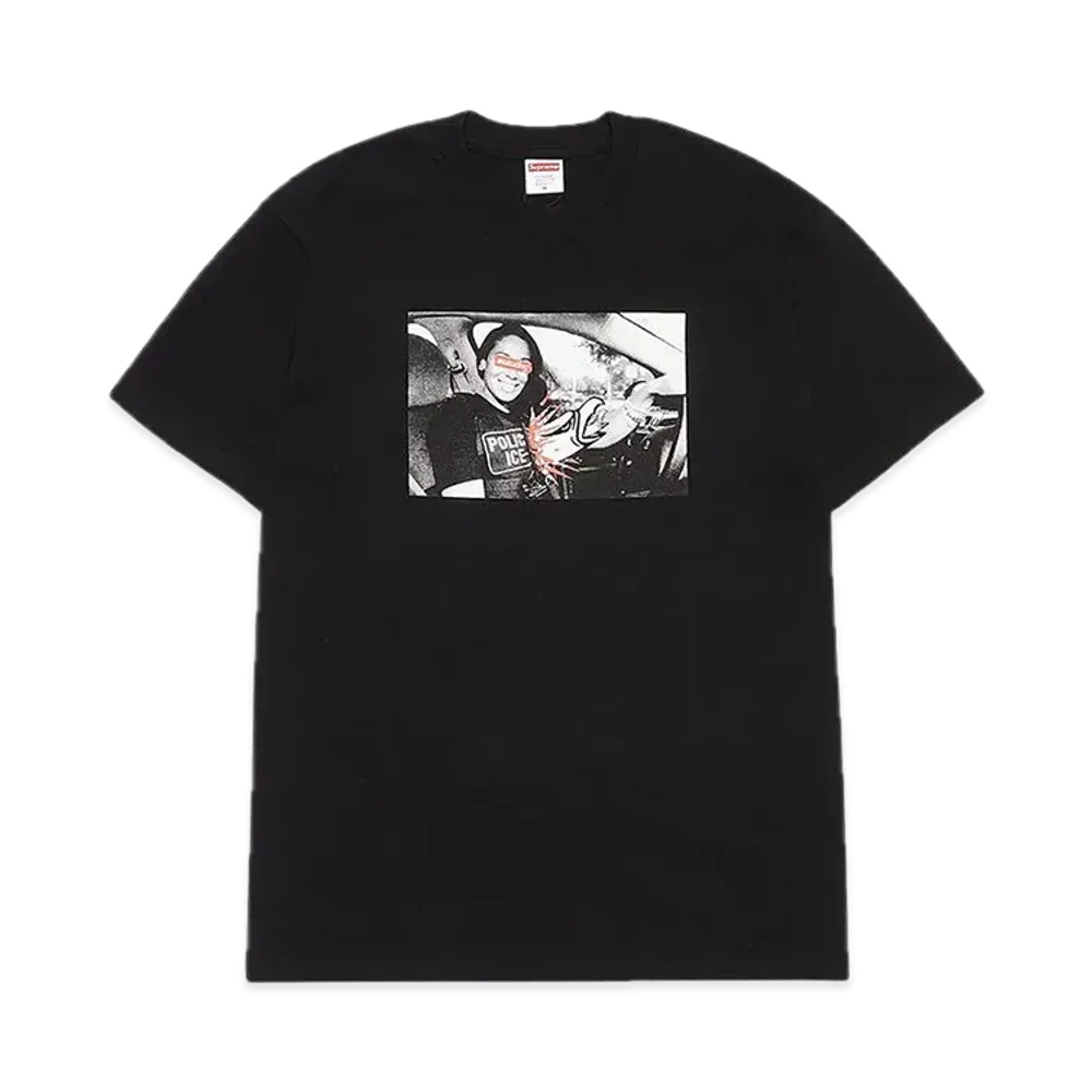 Supreme x ANTIHERO ICE Tee "Black"