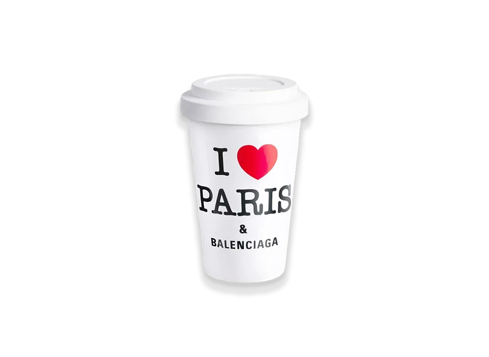 BALENCIAGA Coffee Cup "White"