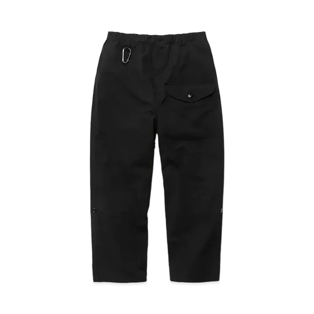 HUMAN MADE DOUBLE KNEE PANTS "Black"