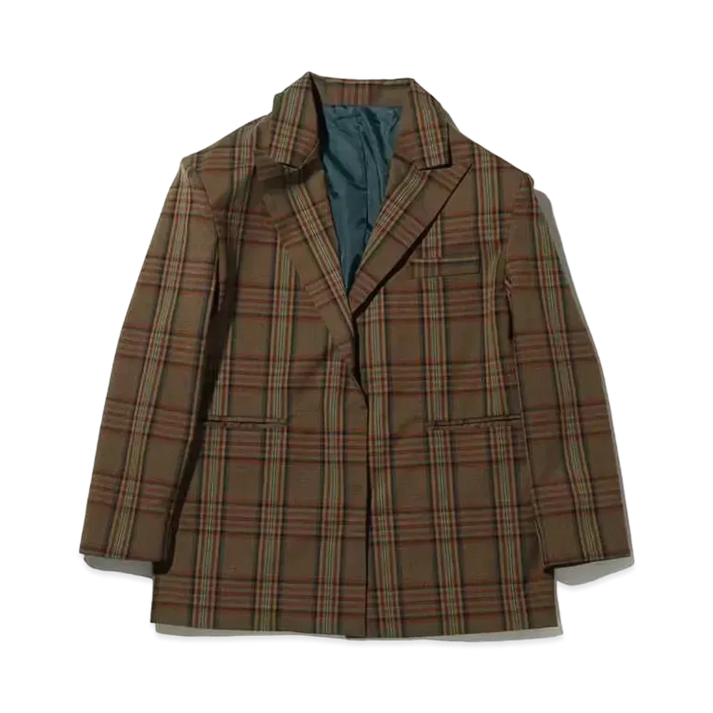 atmos pink Check Over Jacket "Green"
