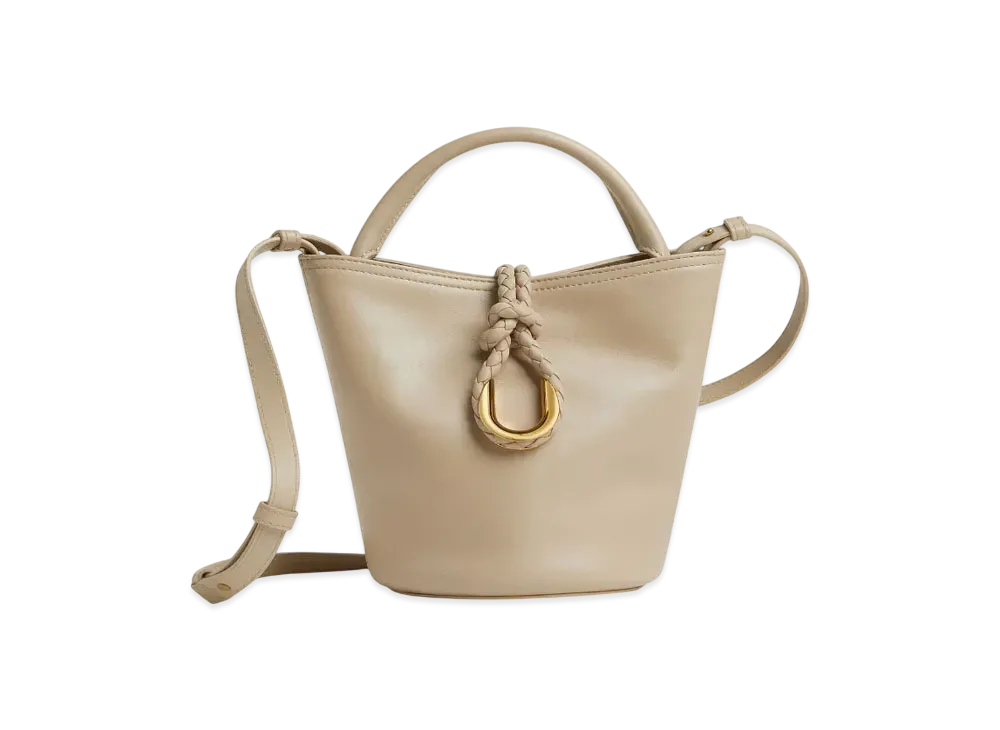 Bottega Veneta Small Liberta Bucket "Ecru"