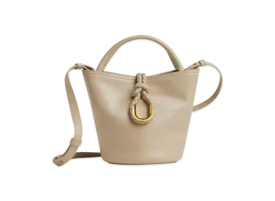 Bottega Veneta Small Liberta Bucket "Ecru"