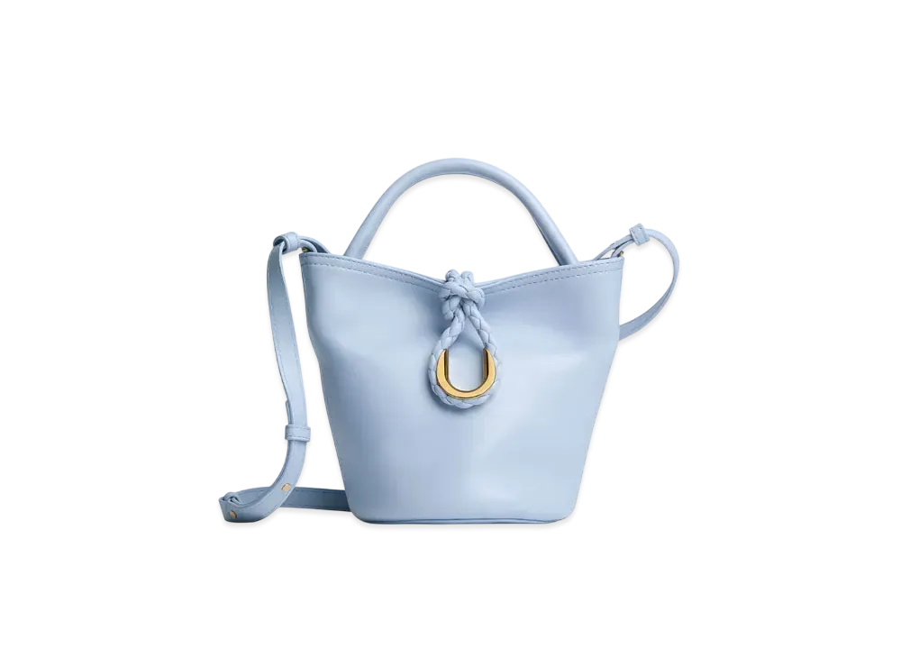 Bottega Veneta Small Liberta Bucket "Lunar"