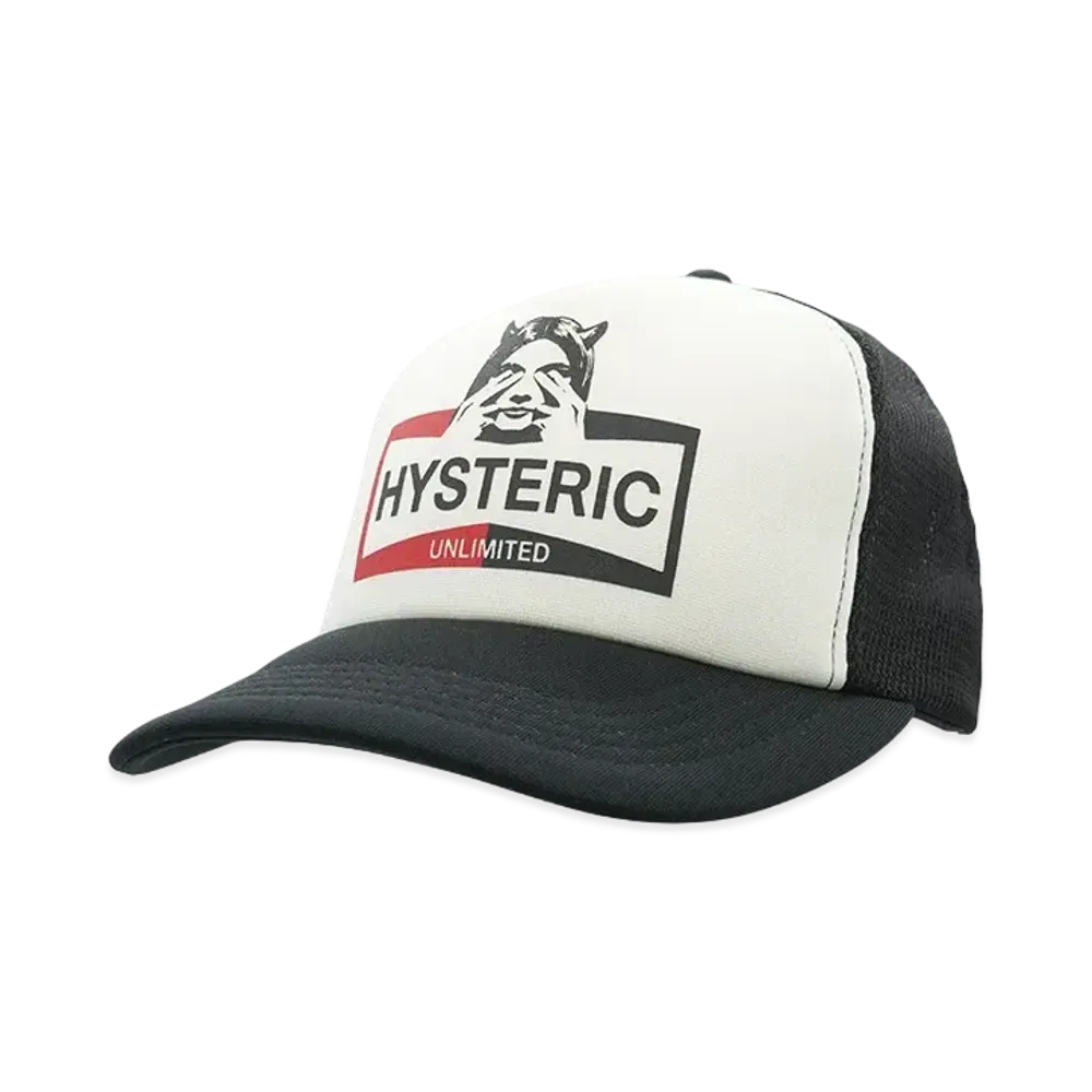 HYSTERIC GLAMOUR Hysteric Unlimited Mesh Cap "Black" 02211QH01