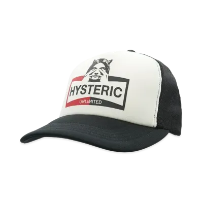 HYSTERIC GLAMOUR Hysteric Unlimited Mesh Cap "Black" 02211QH01