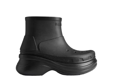BALENCIAGA Women's Crocs Bootie "Black"