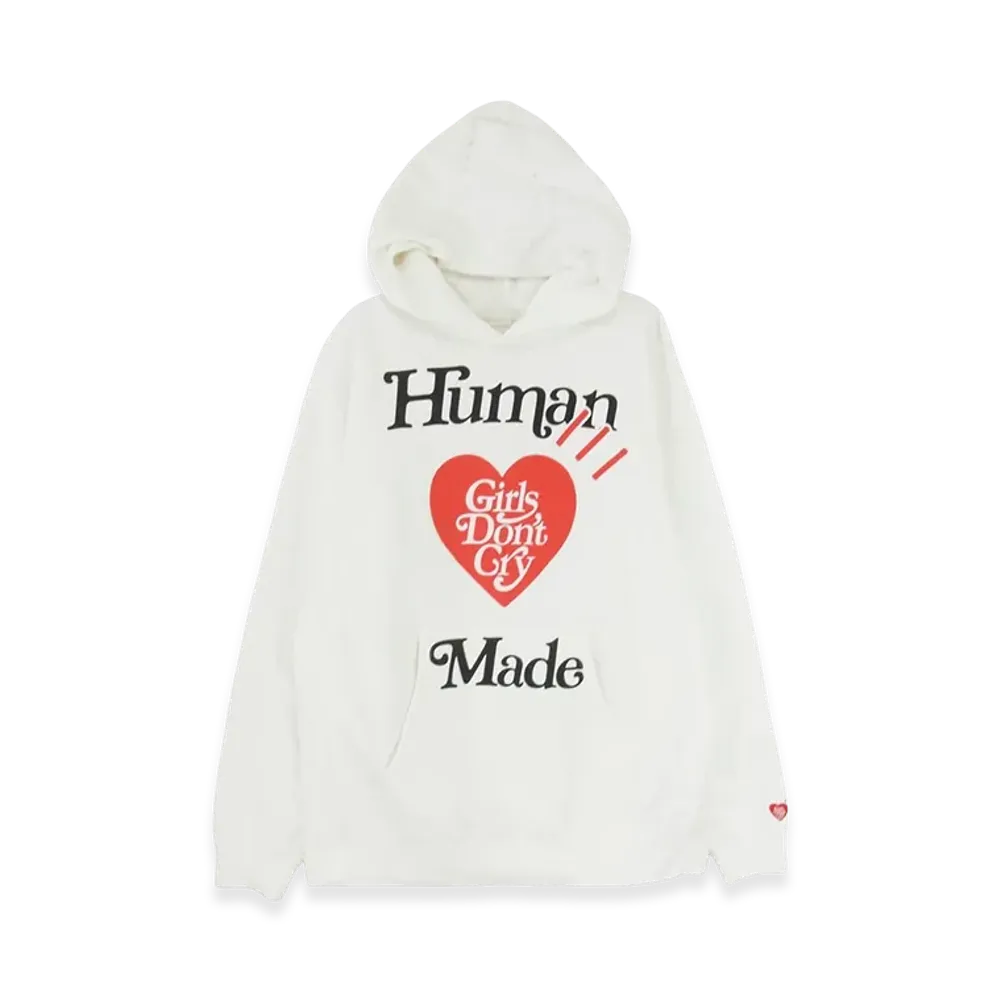 HUMAN MADE x Girls Don't Cry Pizza Hoodie "White"