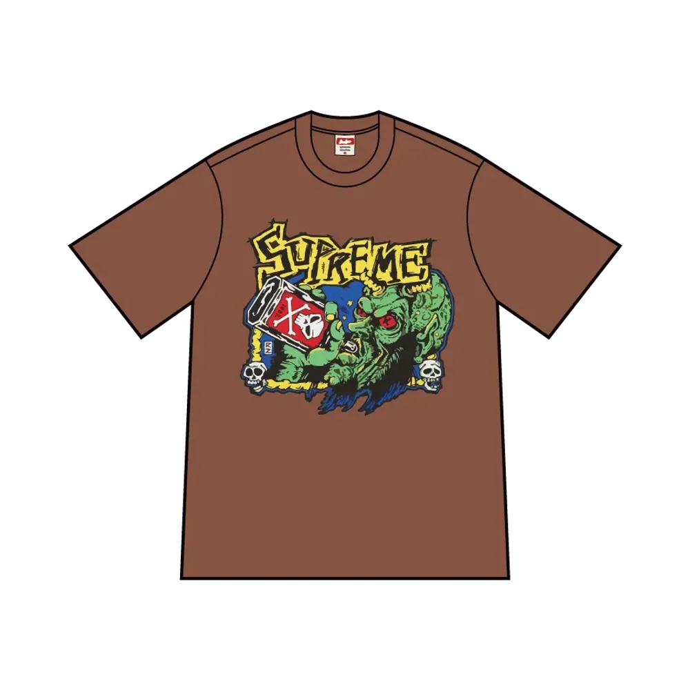 Supreme Fuckin Blowout Tee "Brown"