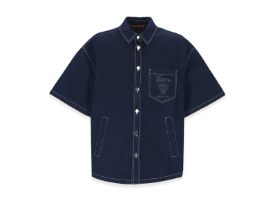 GUCCI Denim Shirt "Blue"