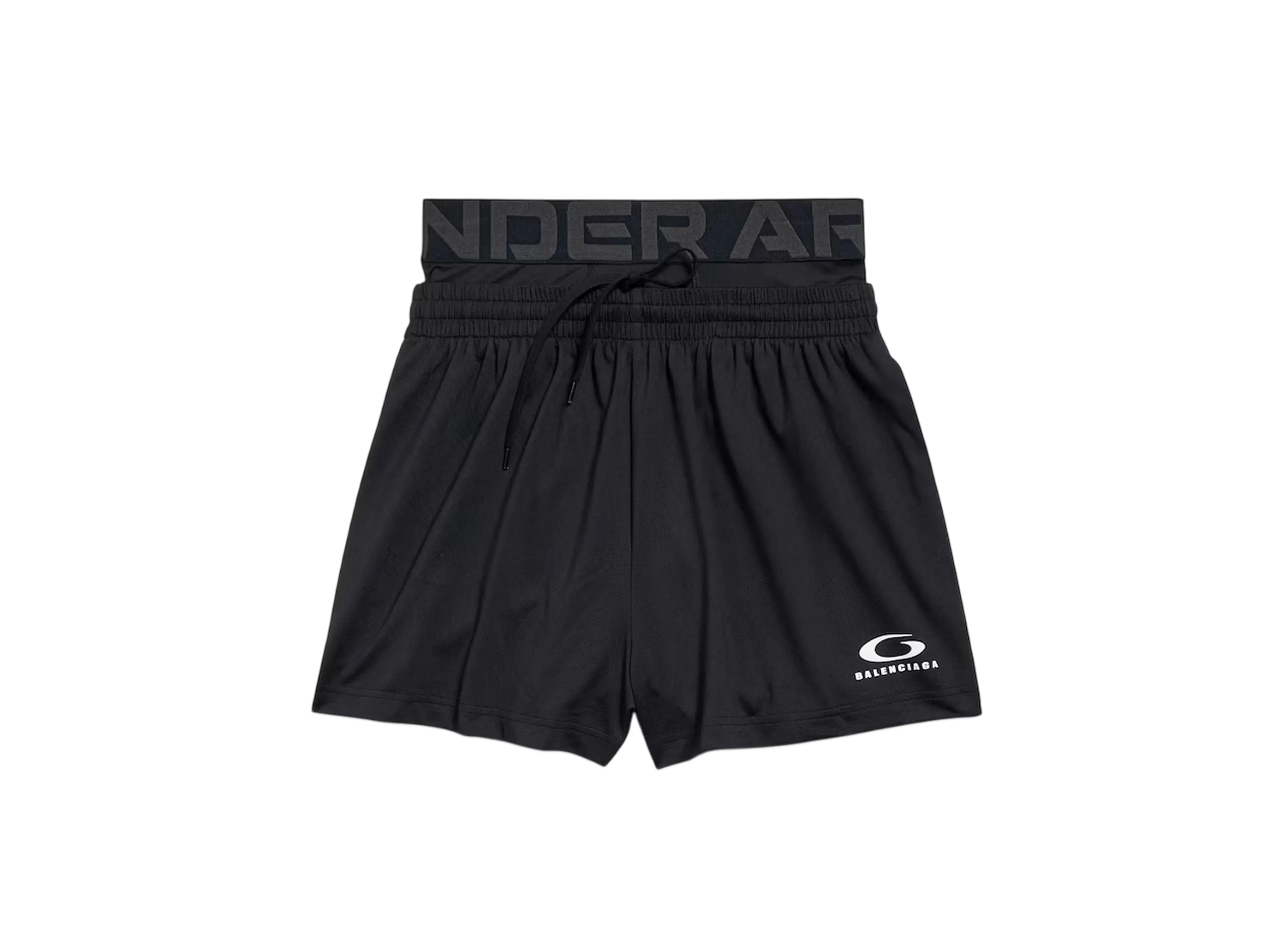 BALENCIAGA x Under Armour Women's Running Shorts "Black"