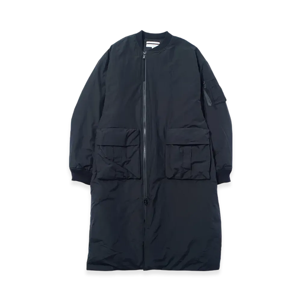 F/CE. Recycled Down MA-1 Long Coat "Black"