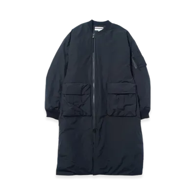F/CE. Recycled Down MA-1 Long Coat "Black"