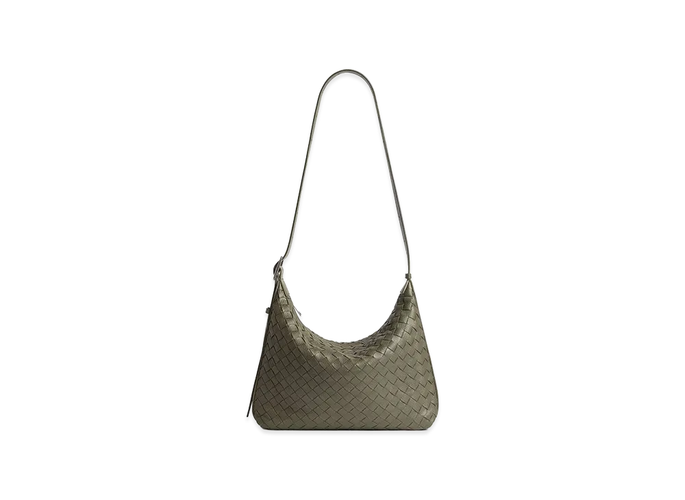 Bottega Veneta Small Traveller "Crocodile"