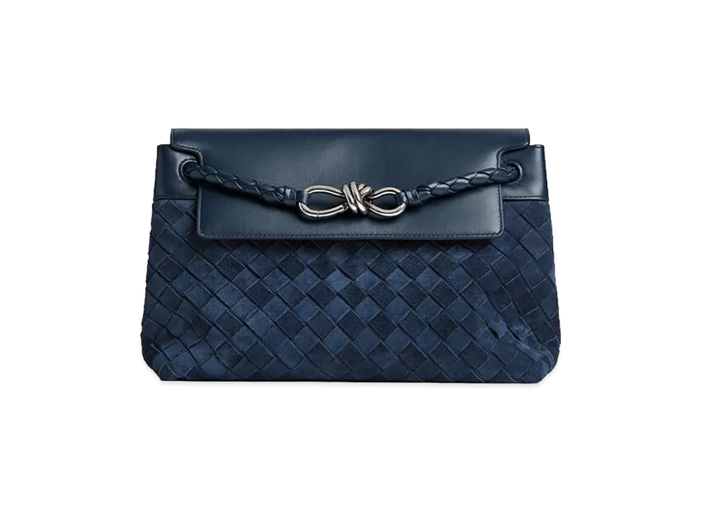 Bottega Veneta Small Andiamo Messenger "Neptune"