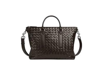 Bottega Veneta Intrecciato Soft Briefcase "Fondant"