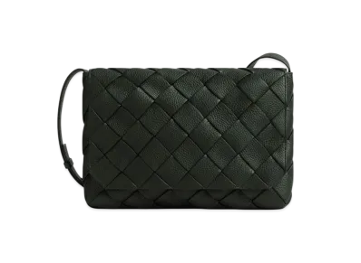 Bottega Veneta Large Diago "Dark Green"