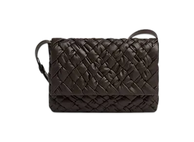 Bottega Veneta Rumple Messenger "Fondant"