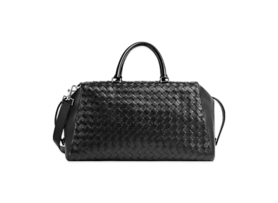 Bottega Veneta Zip Tape Weekender "/Black"